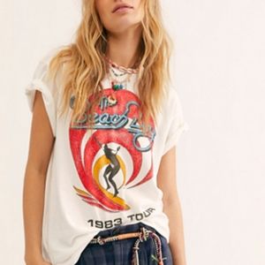 Free People Daydreamer Beach Boys Graphic/Band Tee